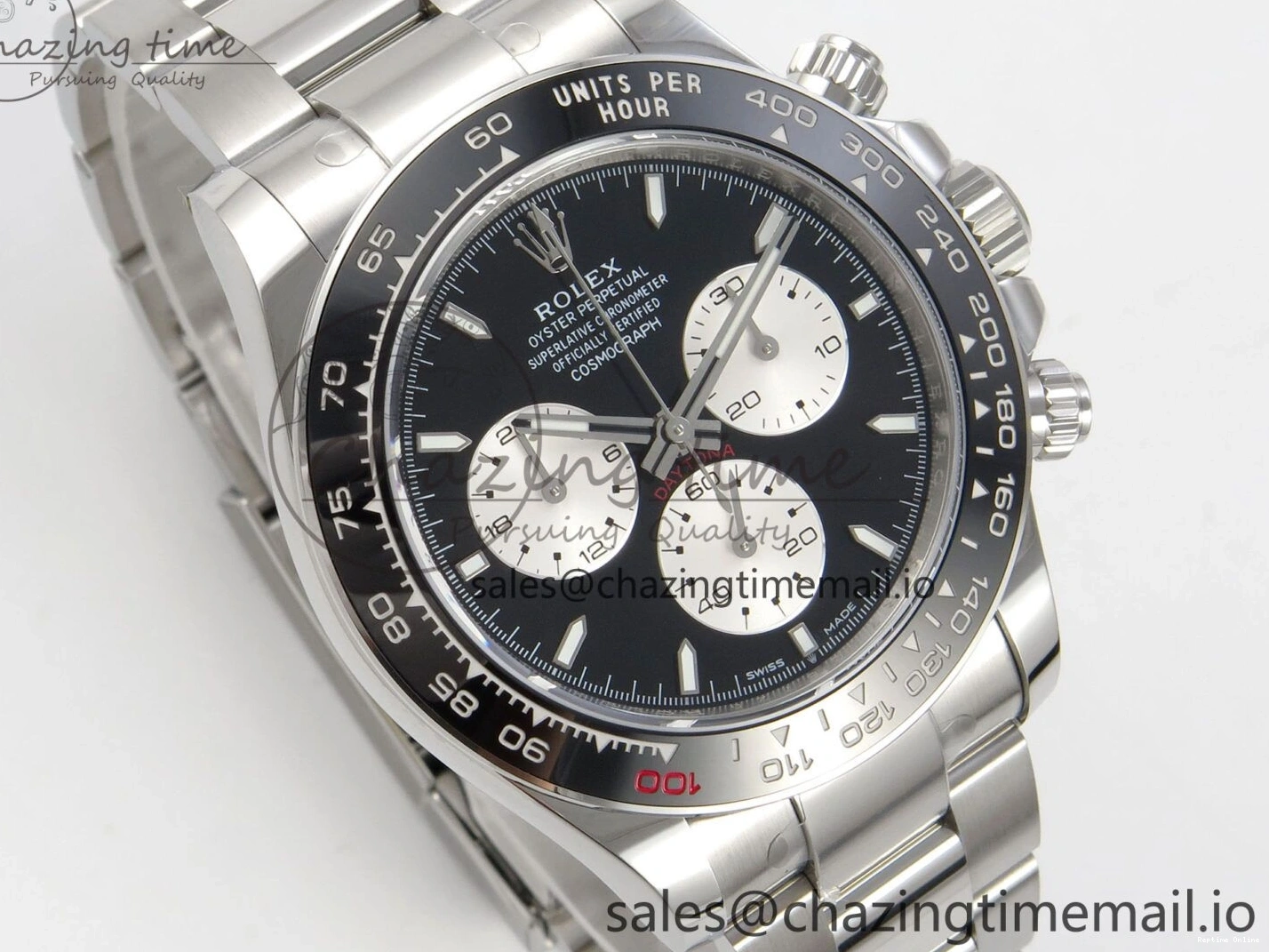 0101 Daytona 126529 Le Mans THBF 904L 1:1 Best Edition on SS Bracelet SH Affordable 227